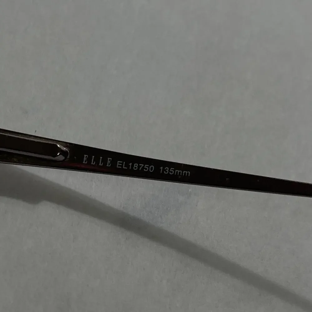 Elle Eyeglasses Sunglasses Frames Only EL18750 Color WI 49-17-135